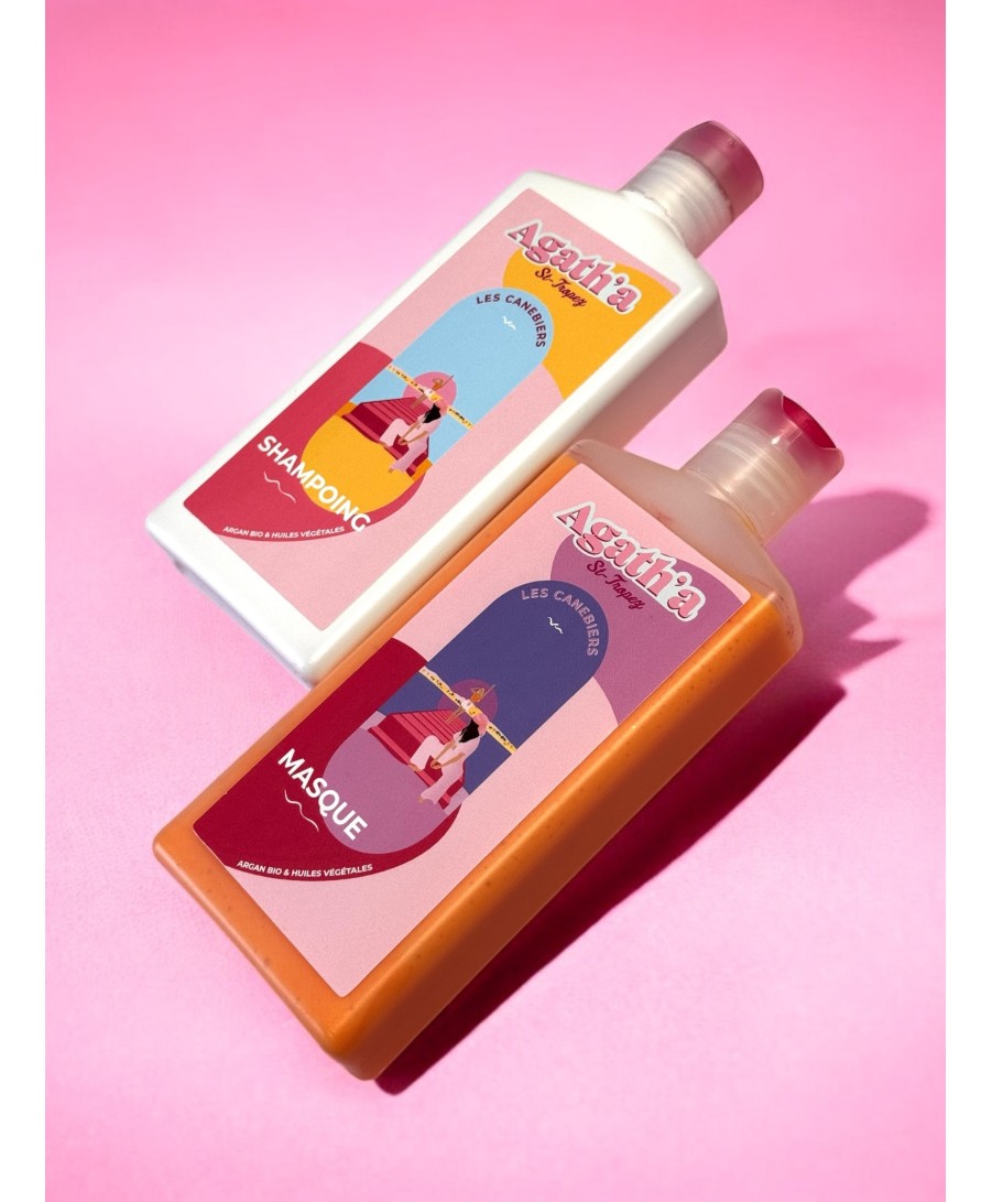 Ensemble 1 shampoing - 1 masque les Canebiers